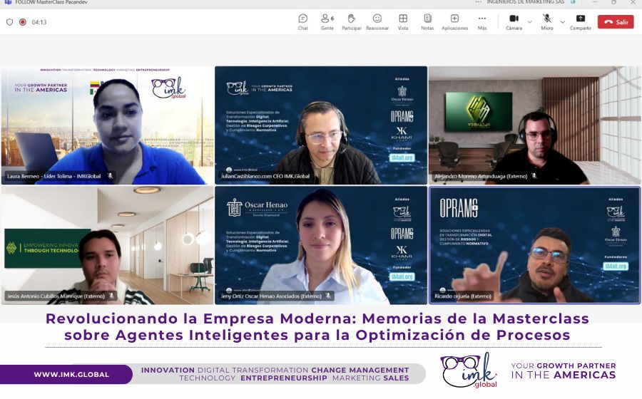 Revolucionando la Empresa Moderna: Memorias de la Masterclass sobre Agentes Inteligentes para la Optimización de Procesos