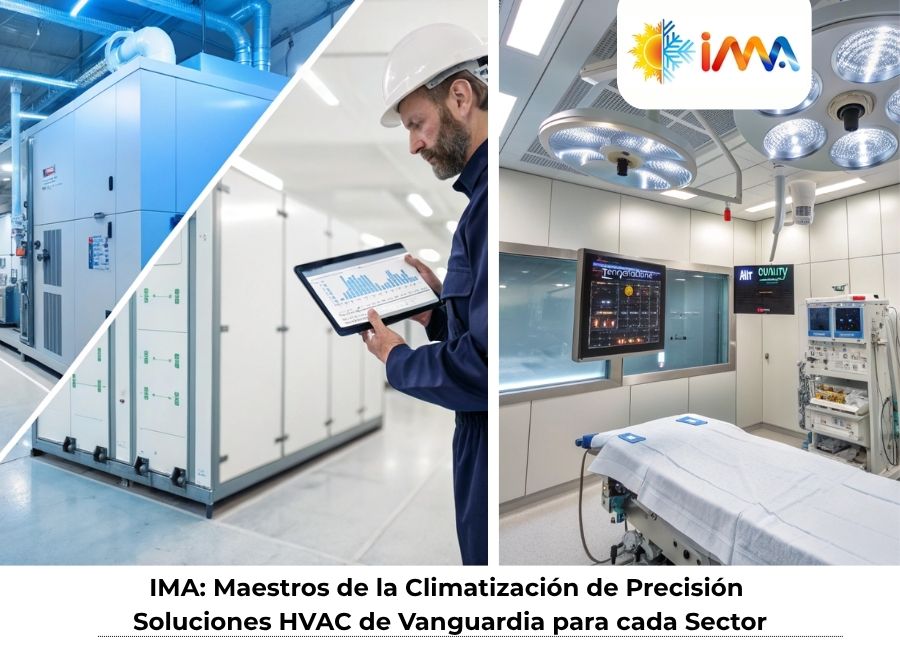 IMA: Maestros de la Climatización de Precisión – Soluciones HVAC de Vanguardia para cada Sector