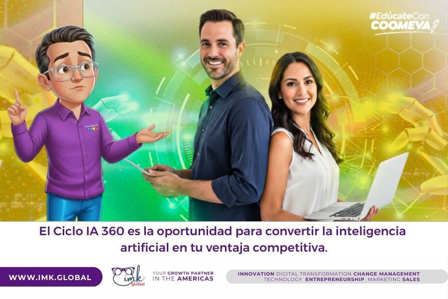 El Ciclo IA 360 es la oportunidad para convertir la inteligencia artificial en tu ventaja competitiva.