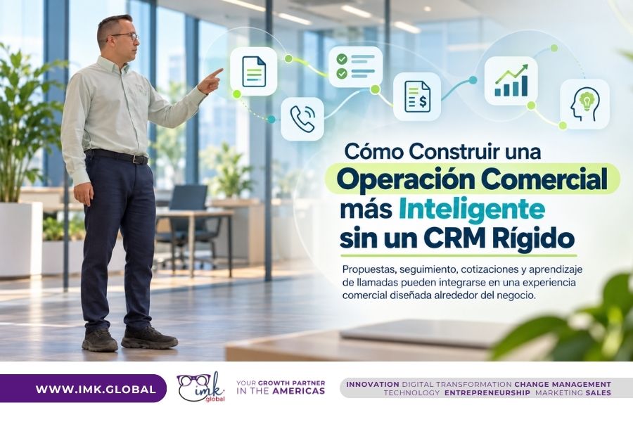 Cómo Construir una Operación Comercial más Inteligente sin un CRM Rígido